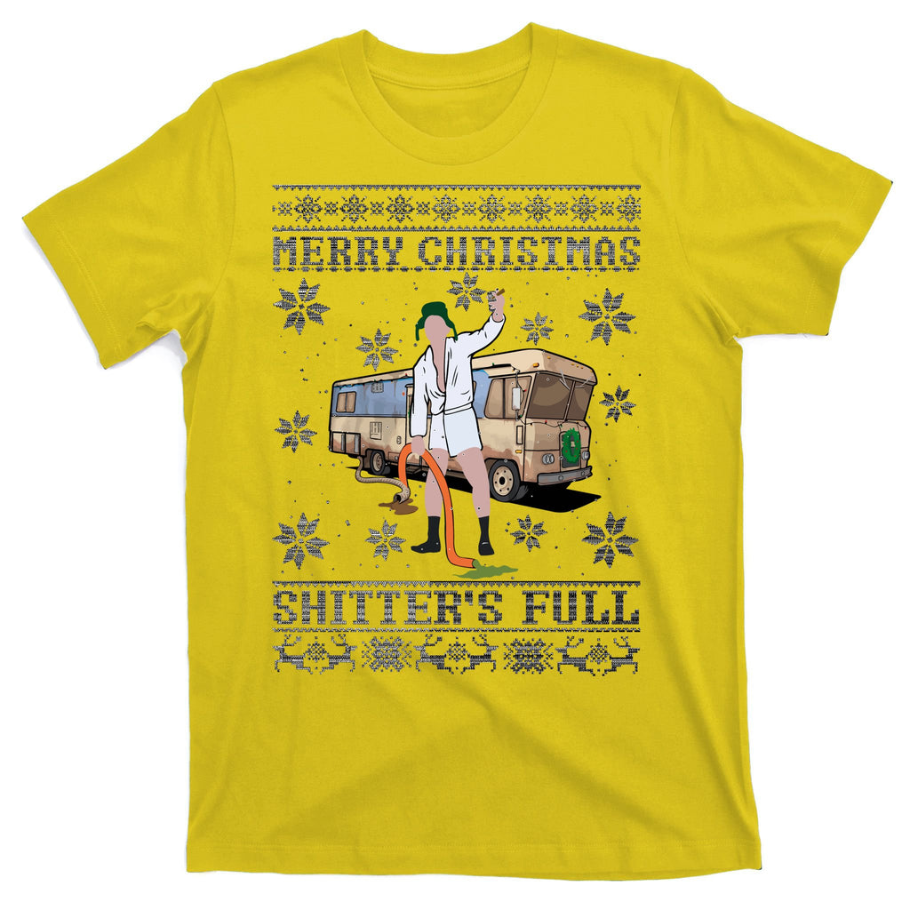 Christmas Vacation, Merry Christmas Shitters Full, Christmas Ugly T-Shirt