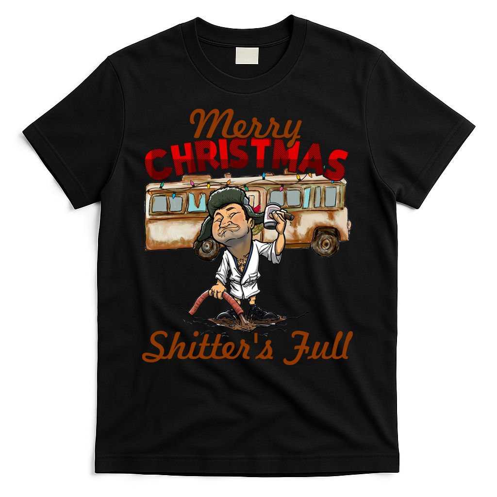 Merry Christmas Shitters Full Ugly T-Shirt