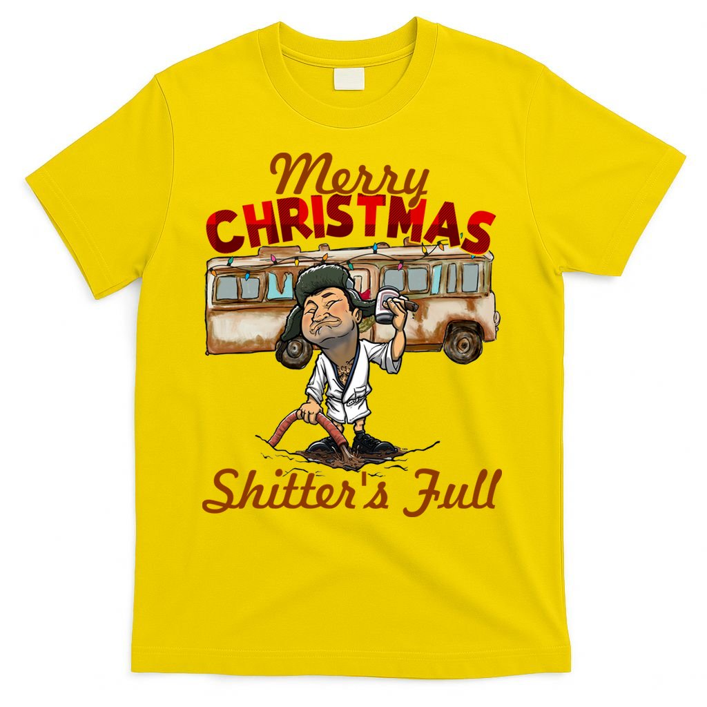 Merry Christmas Shitters Full Ugly T-Shirt