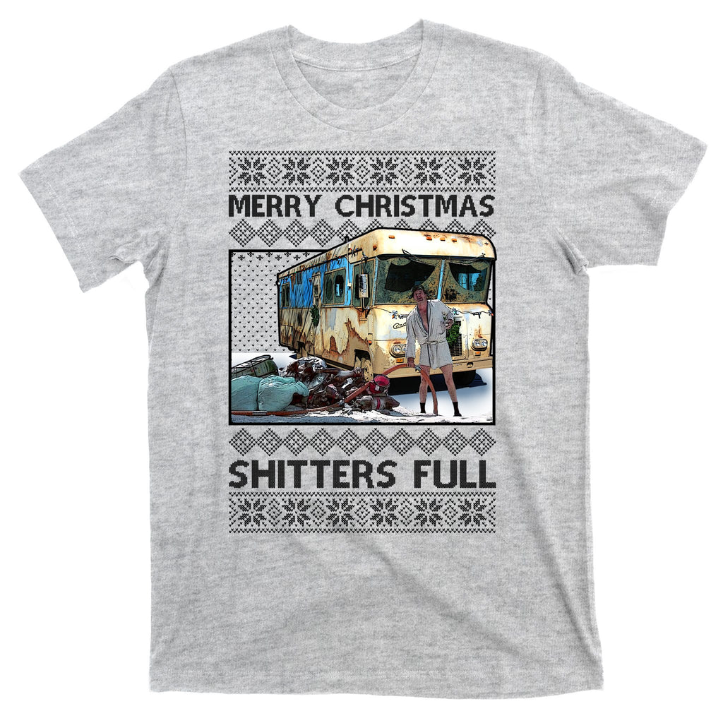 Funny Merry Christmas Shitters Full Ugly Christmas Sweater T-Shirt