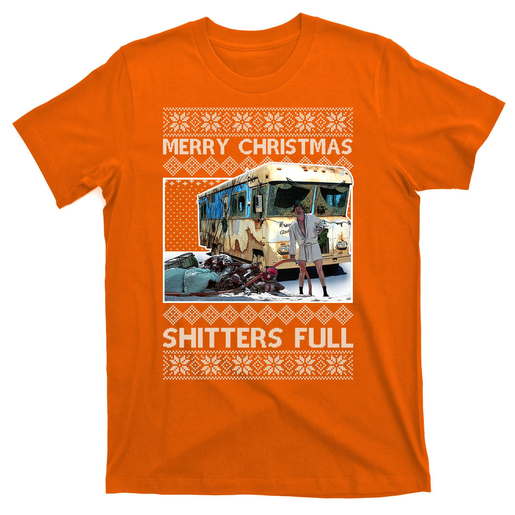 Funny Merry Christmas Shitters Full Ugly Christmas Sweater T-Shirt