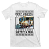 Funny Merry Christmas Shitters Full Ugly Christmas Sweater T-Shirt