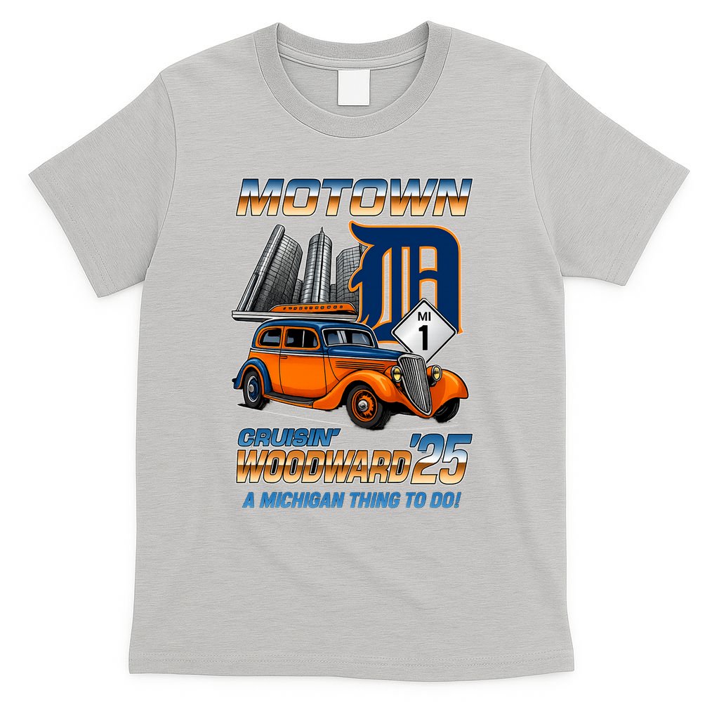 Motown Cruisin Woodward 2025 T-Shirt
