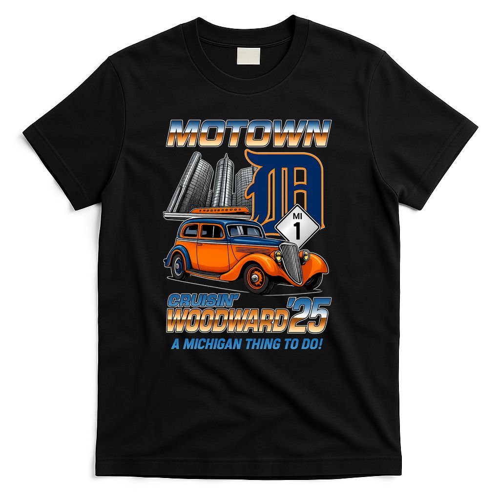 Motown Cruisin Woodward 2025 T-Shirt