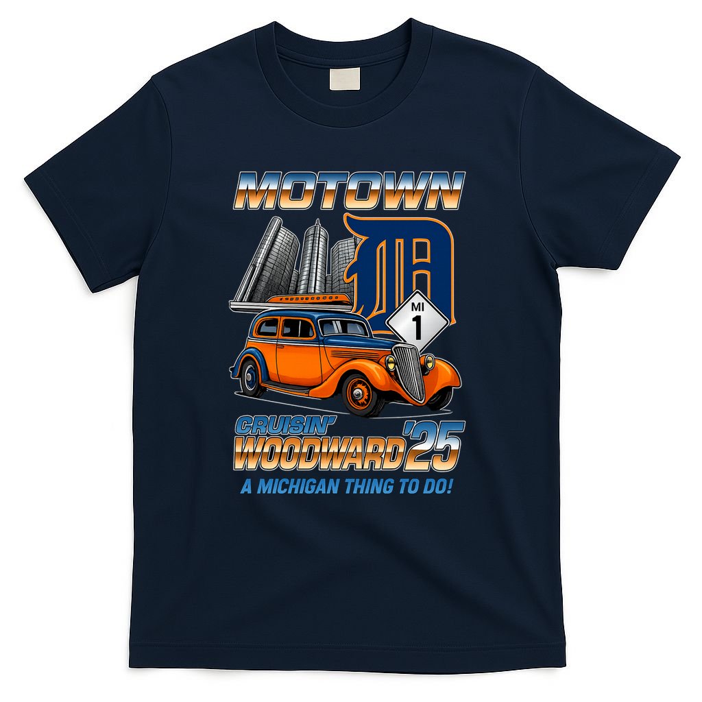 Motown Cruisin Woodward 2025 T-Shirt