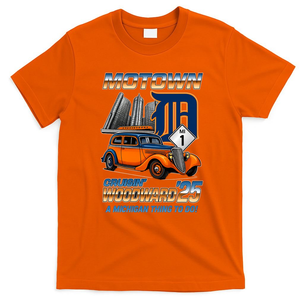 Motown Cruisin Woodward 2025 T-Shirt