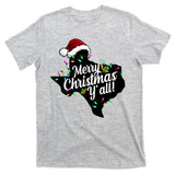 Merry Christmas Y'all Texas State T-Shirt