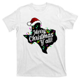 Merry Christmas Y'all Texas State T-Shirt