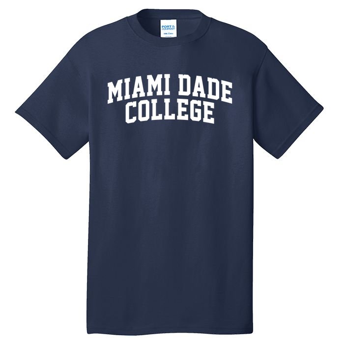 Miami Dade College 2 Retro Funny Gift Tall T-Shirt