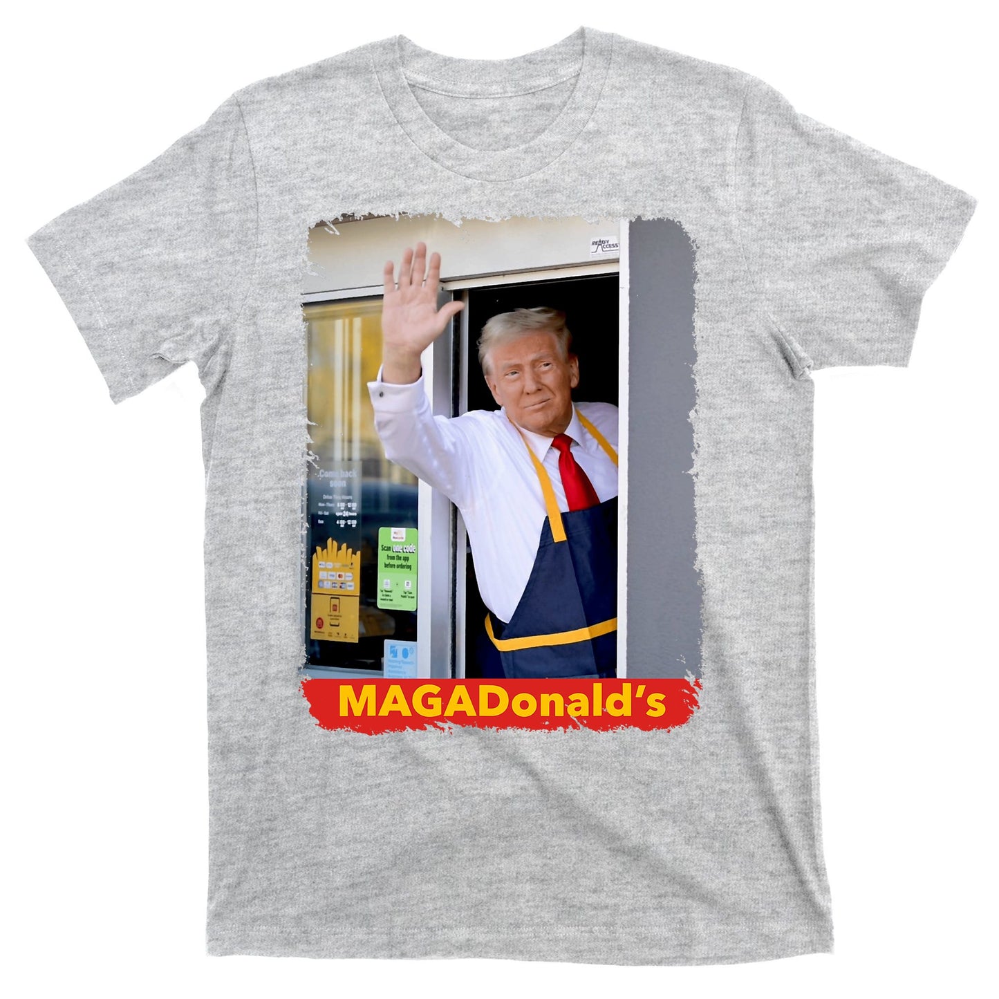 Maga Donalds Trump 2024 Mcdon Election T-Shirt