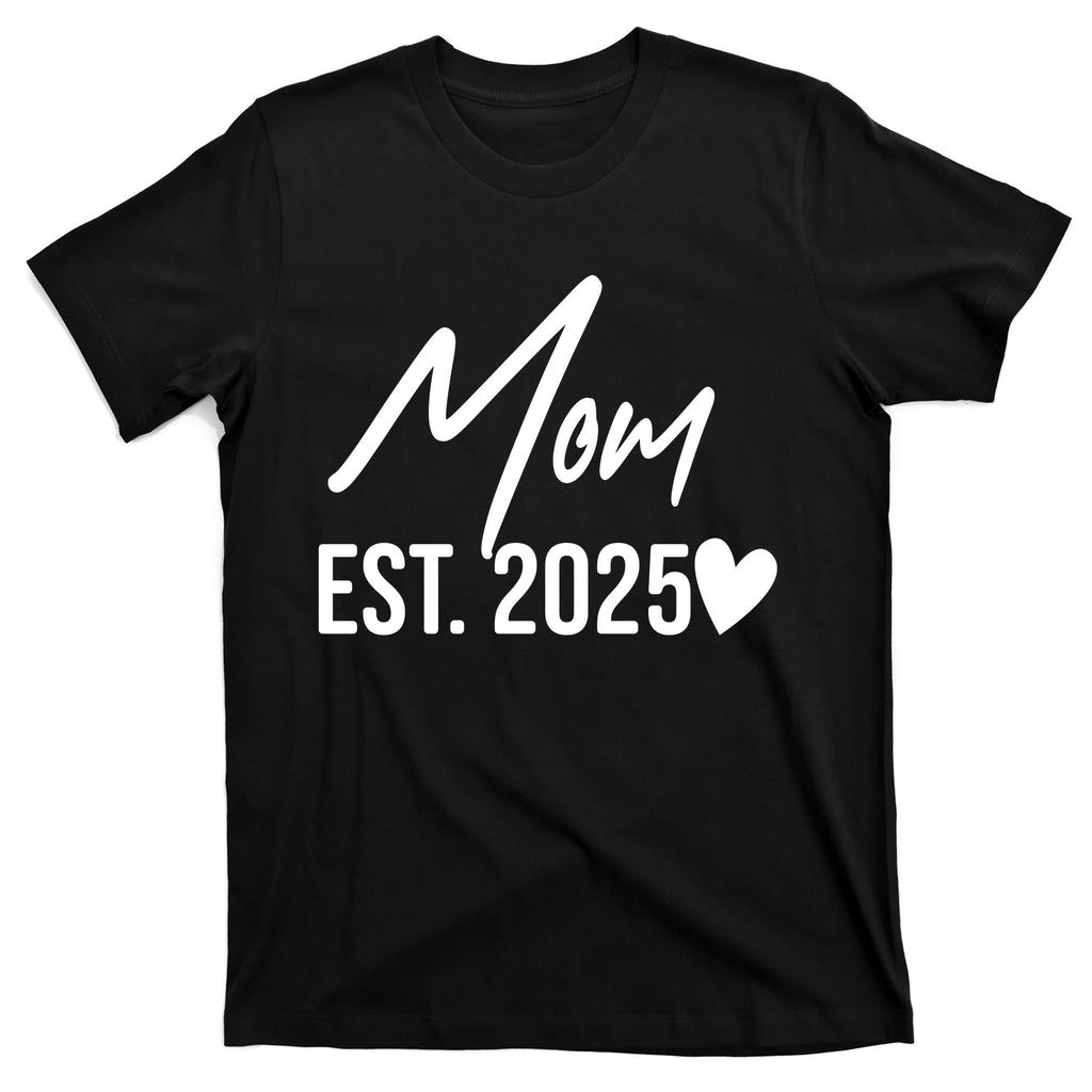 Mom Est. 2025 New Baby T-Shirt