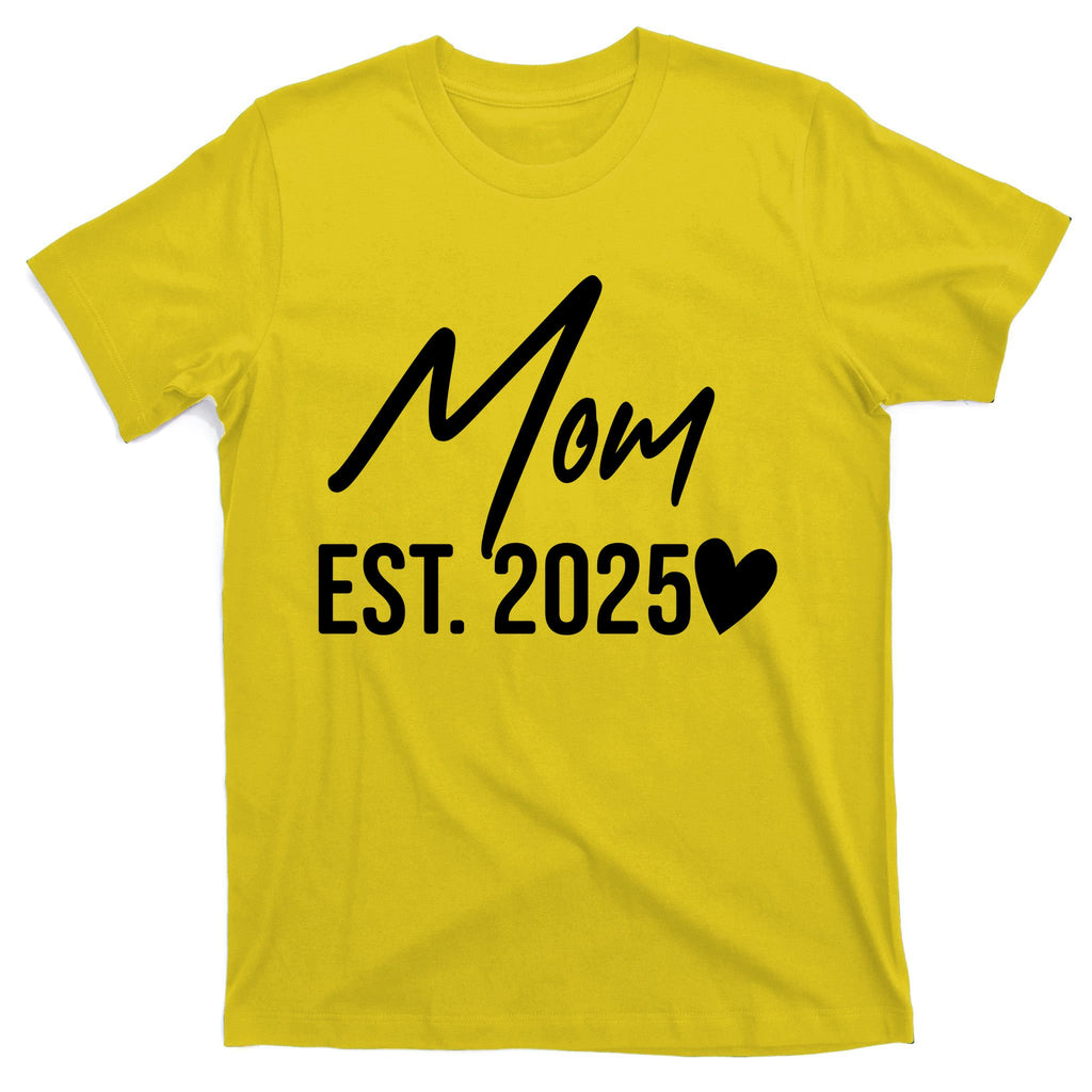 Mom Est. 2025 New Baby T-Shirt