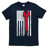 Mechanic USA American Flag T-Shirt