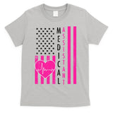 Medical Assistant USA Flag T-Shirt