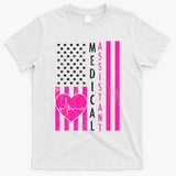 Medical Assistant USA Flag T-Shirt