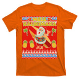 Mele Kalikimaka Santa Ugly Christmas T-Shirt