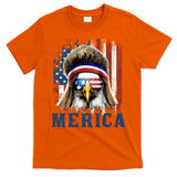 Merica Eagle Mullet Shirt 4th Of July American Flag T-Shirt
