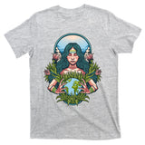 Mother Earth Native American Earth Day T-Shirt