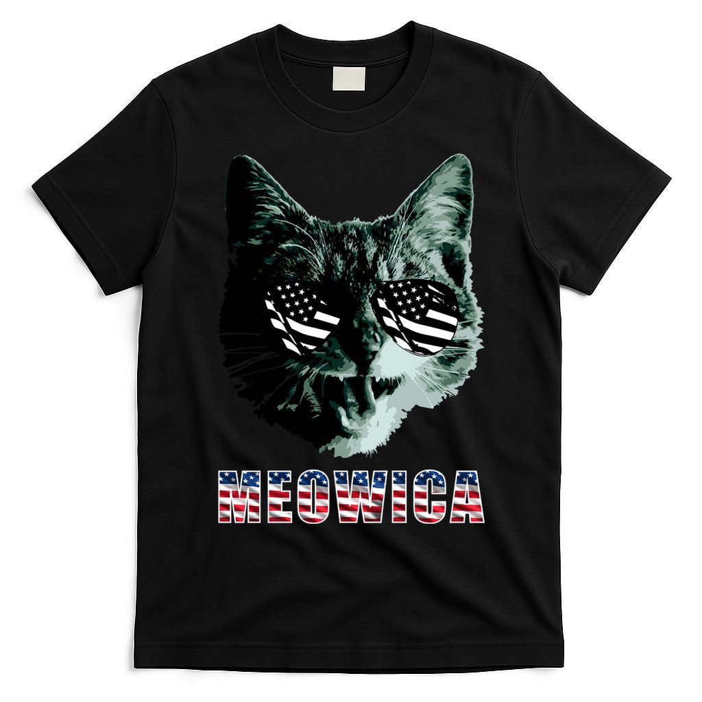 Meowica USA Cat T-Shirt