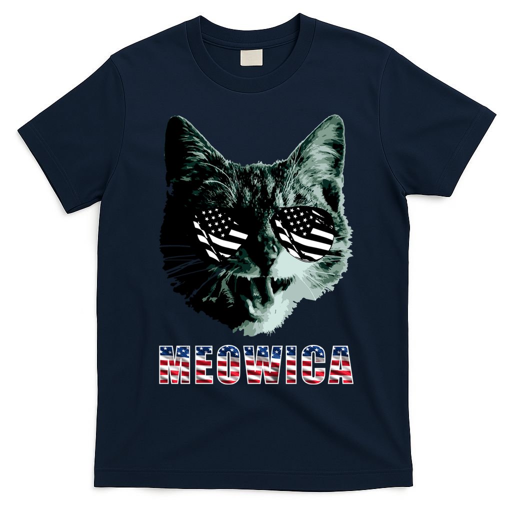 Meowica USA Cat T-Shirt