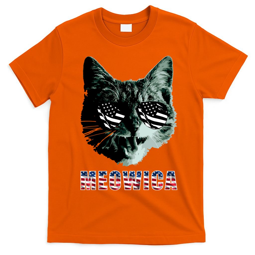 Meowica USA Cat T-Shirt