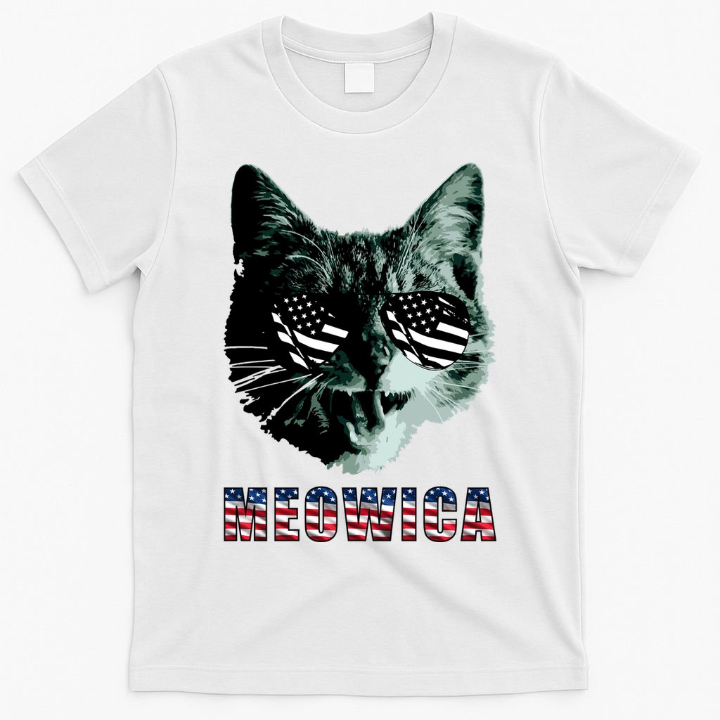 Meowica USA Cat T-Shirt
