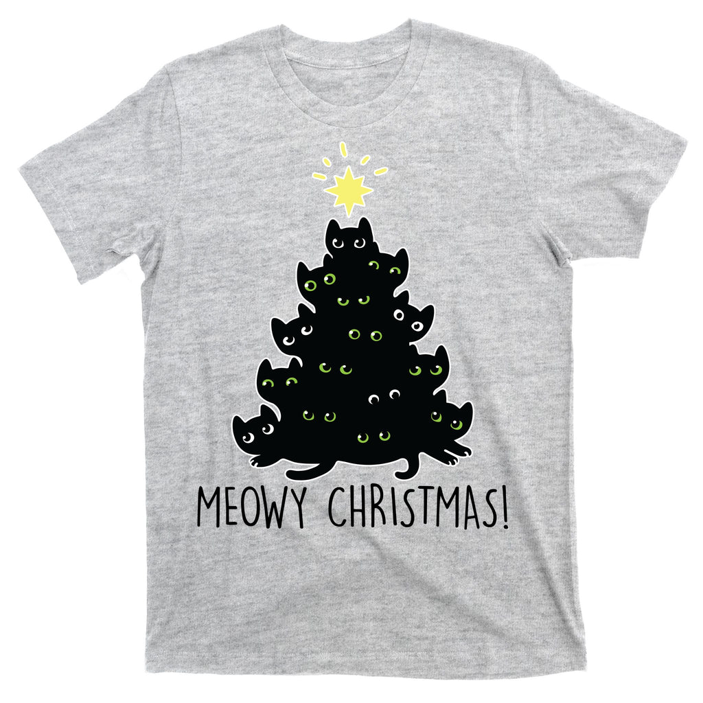 Meowy Christmas T-Shirt