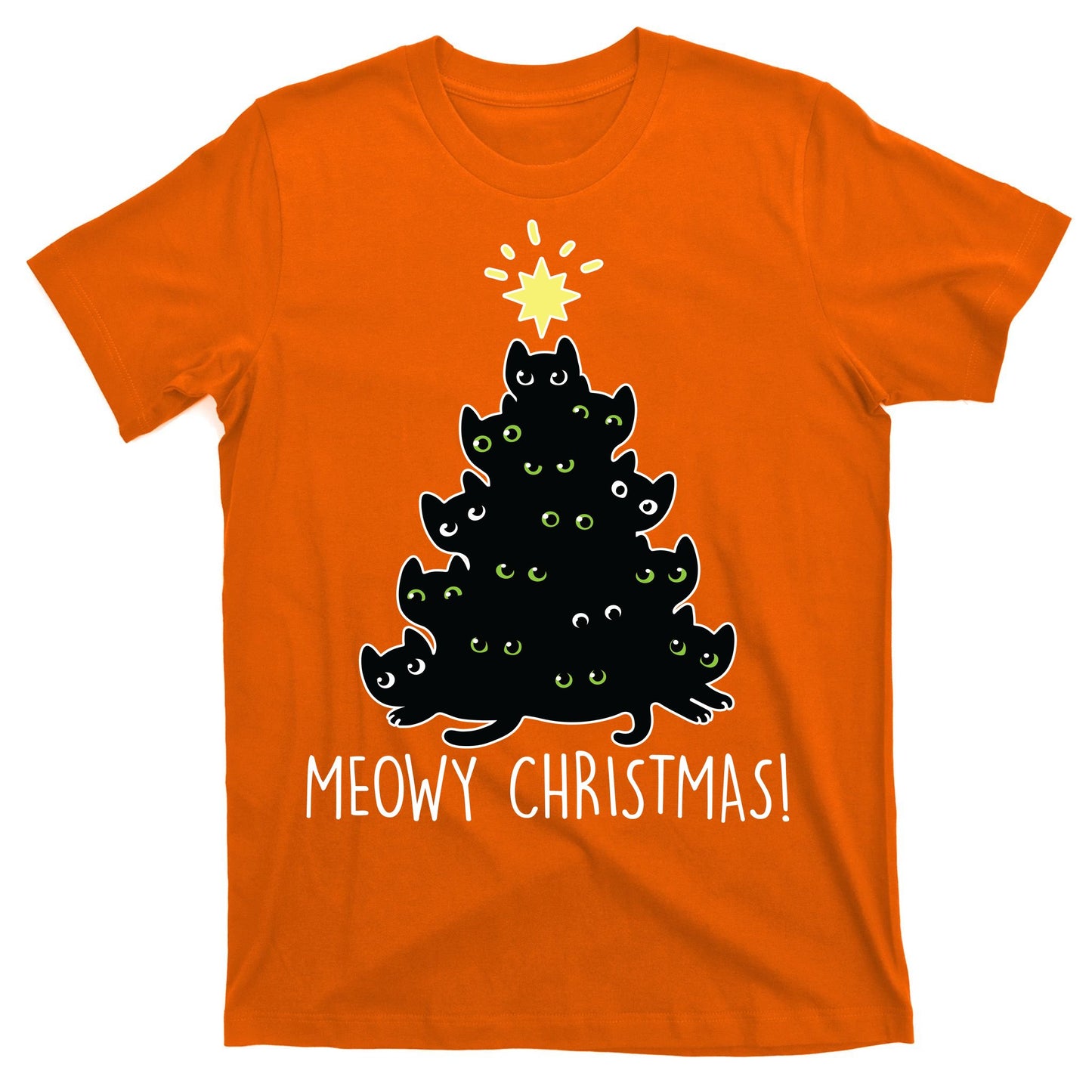 Meowy Christmas T-Shirt
