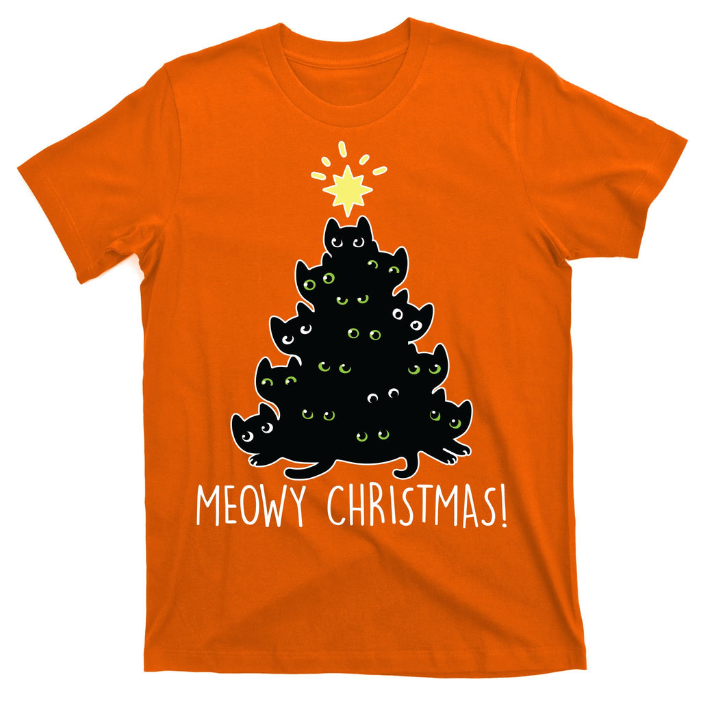 Meowy Christmas T-Shirt