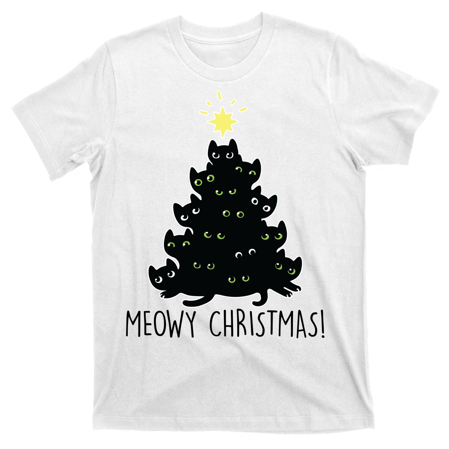 Meowy Christmas T-Shirt