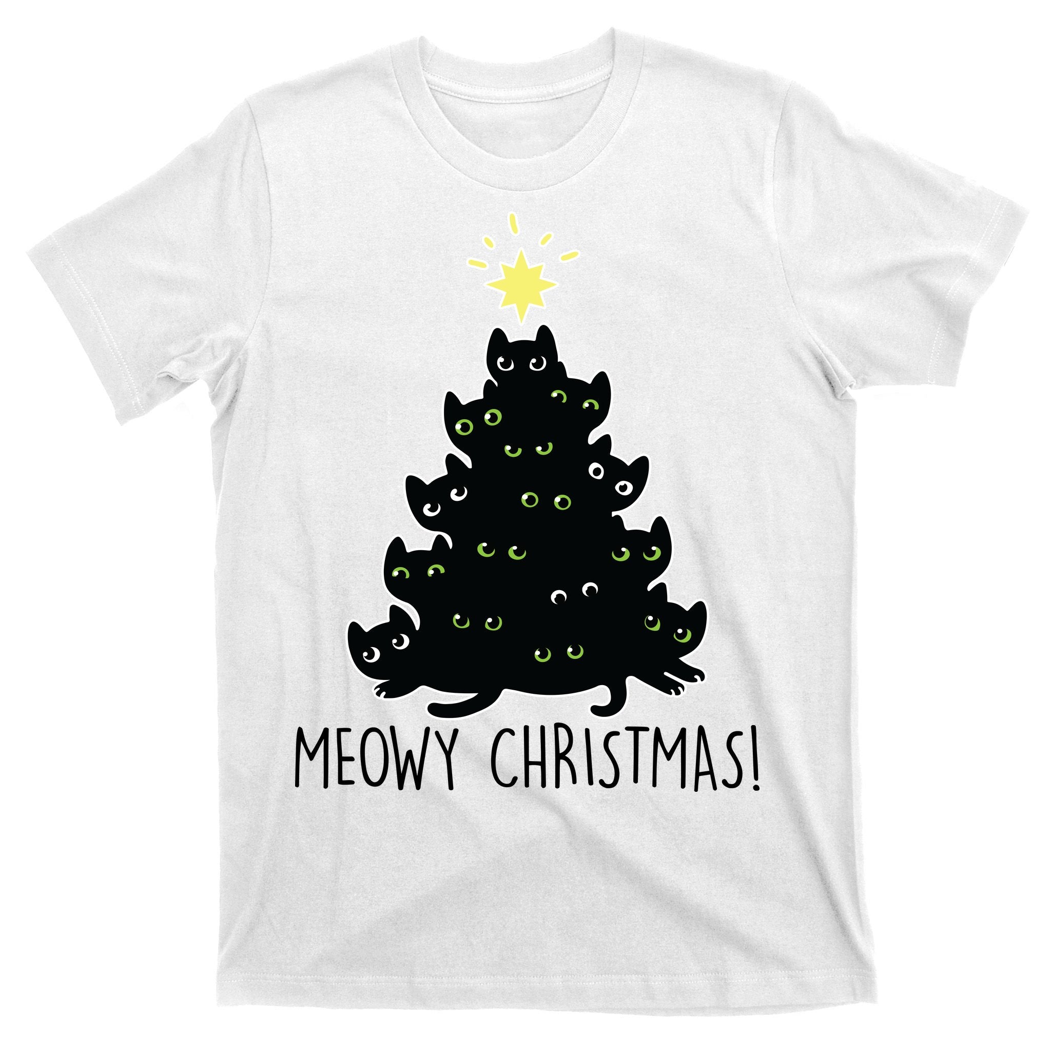 Meowy Christmas T-Shirt