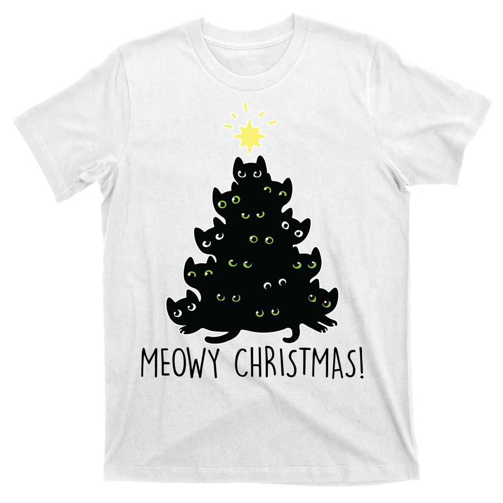Meowy Christmas T-Shirt