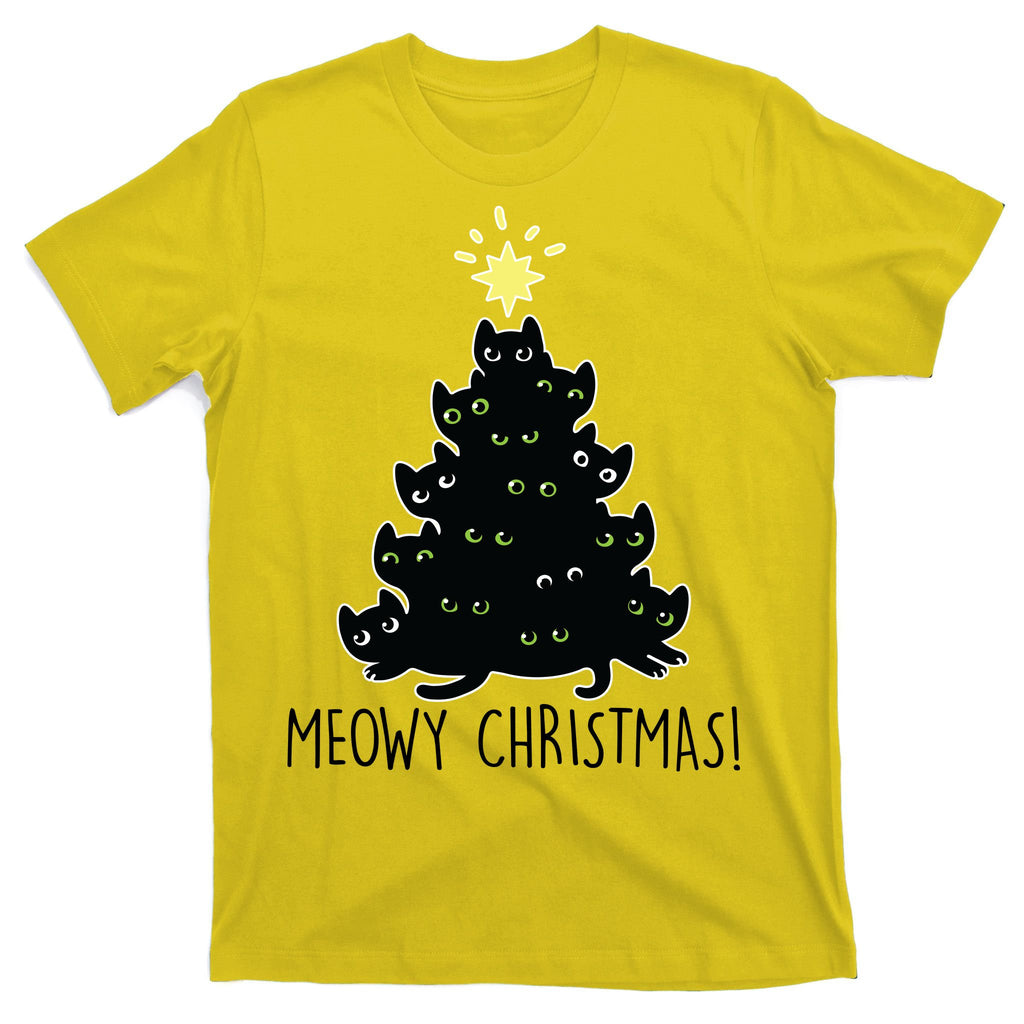 Meowy Christmas T-Shirt