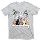 Meowy Christmas Winter Cats T-Shirt