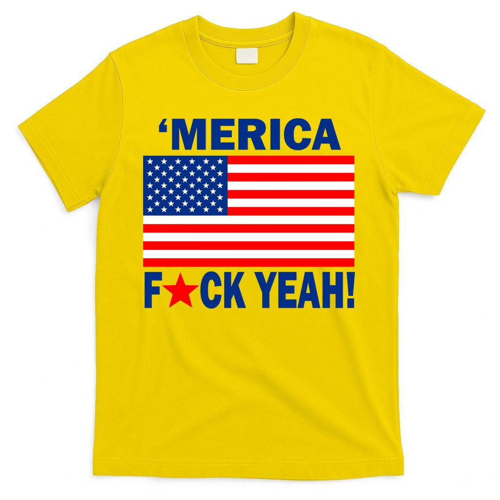 Merica F*ck Yeah! USA T-Shirt