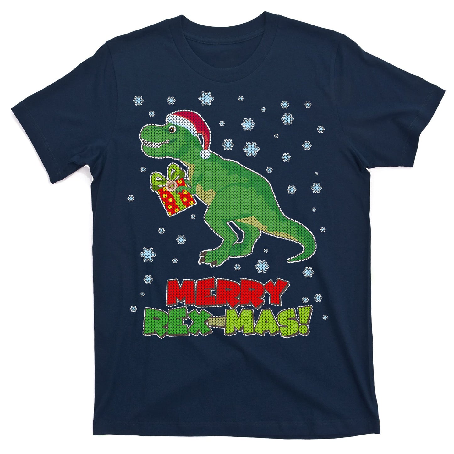 Merry Rex-Mas Ugly Christmas T-Shirt