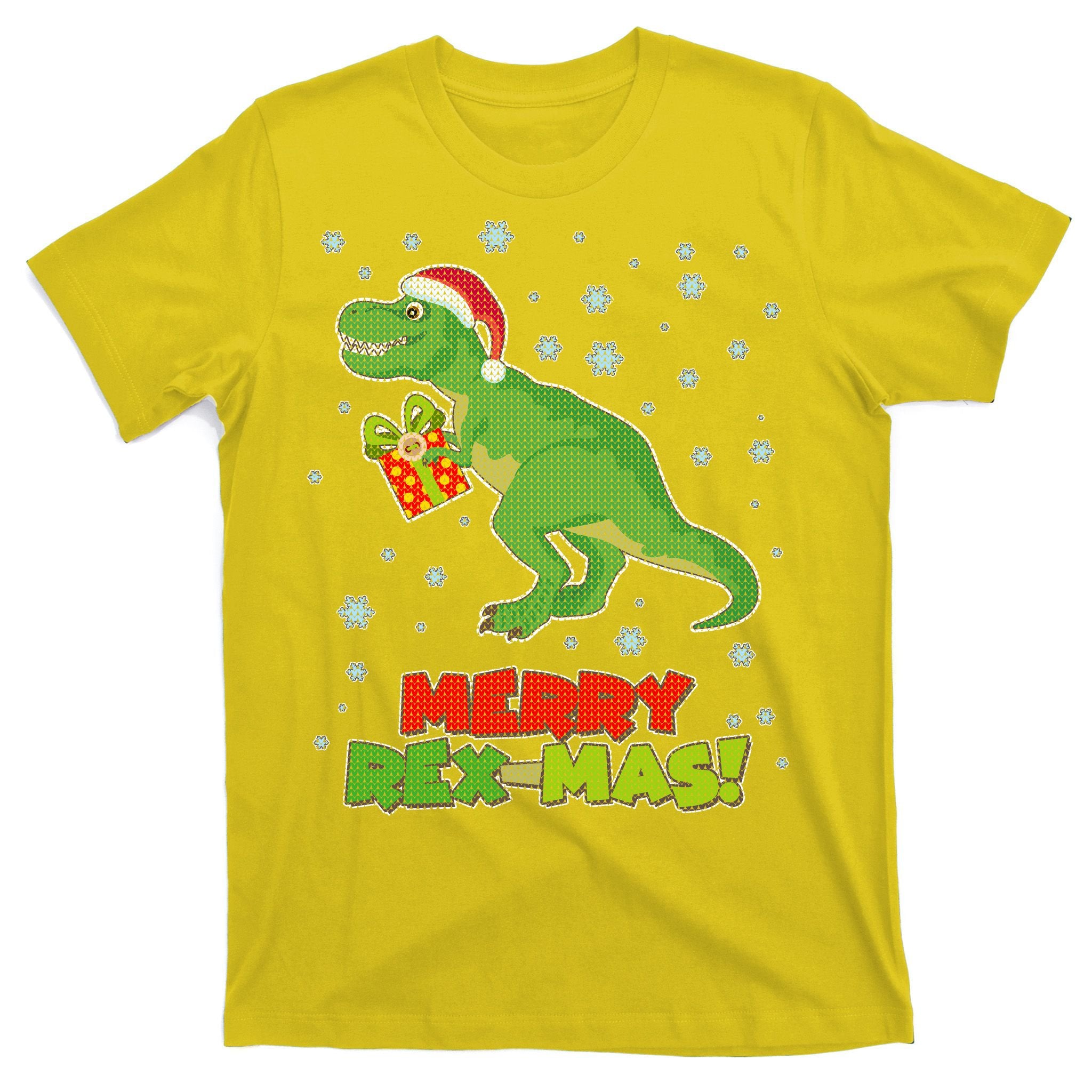 Merry Rex-Mas Ugly Christmas T-Shirt