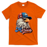 Merica Eagle USA Eagle 4th Of July Patriotic Funny Bald Eagle T-Shirt