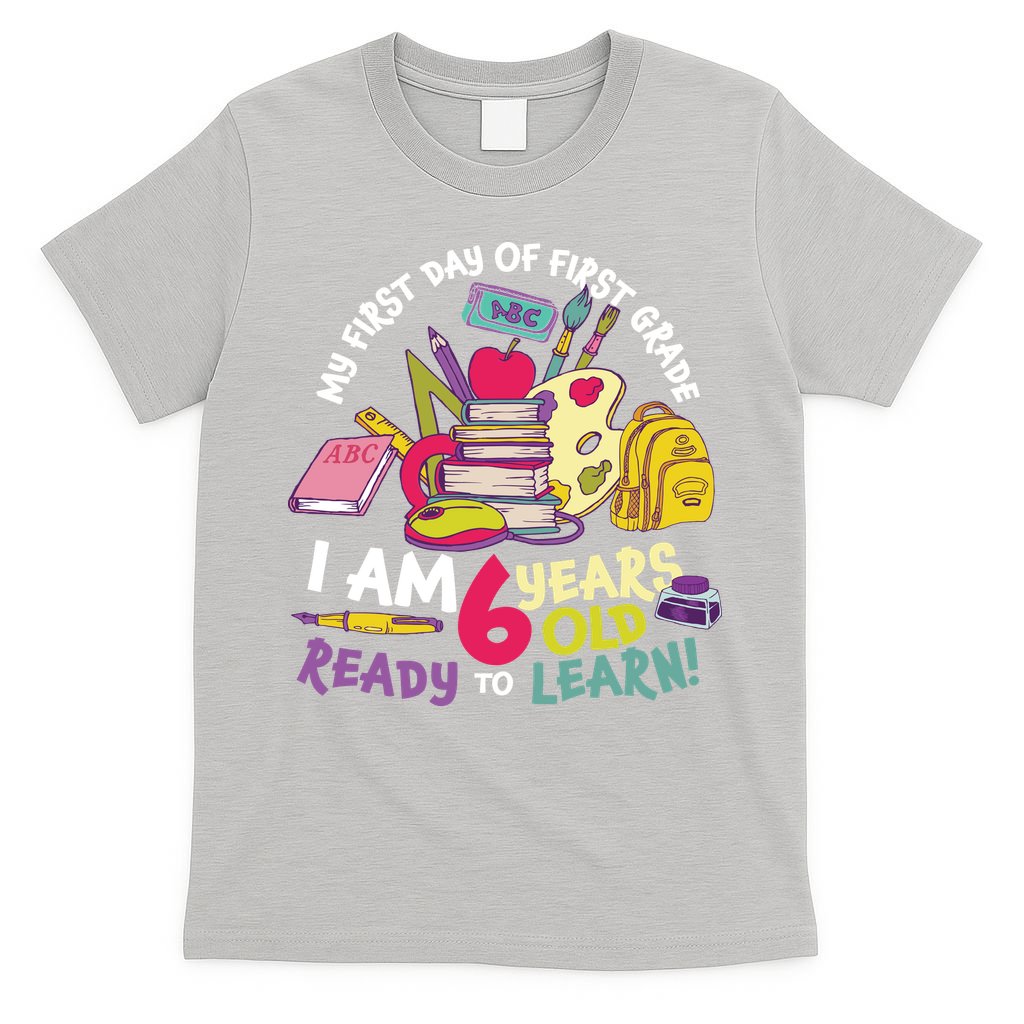 My First Day Of 1st Grade Back To School T-Shirt