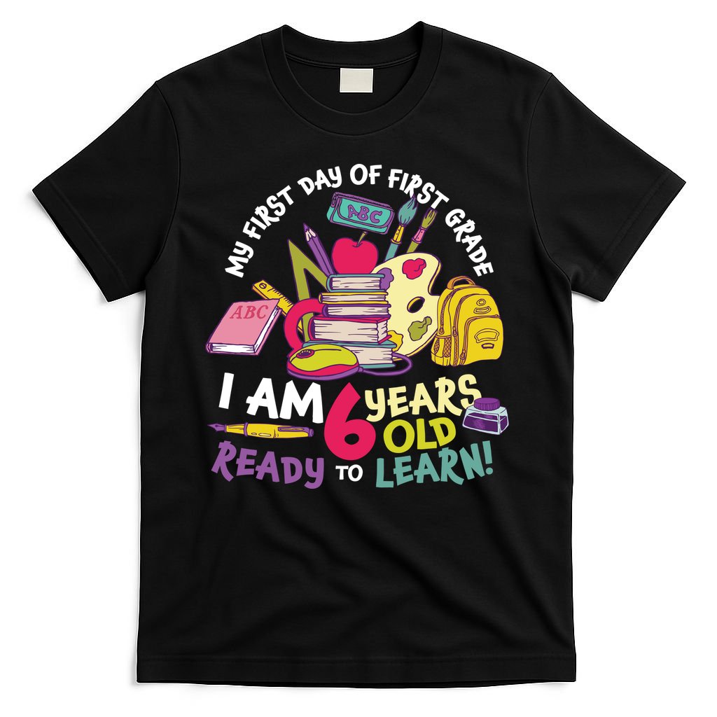 My First Day Of 1st Grade Back To School T-Shirt