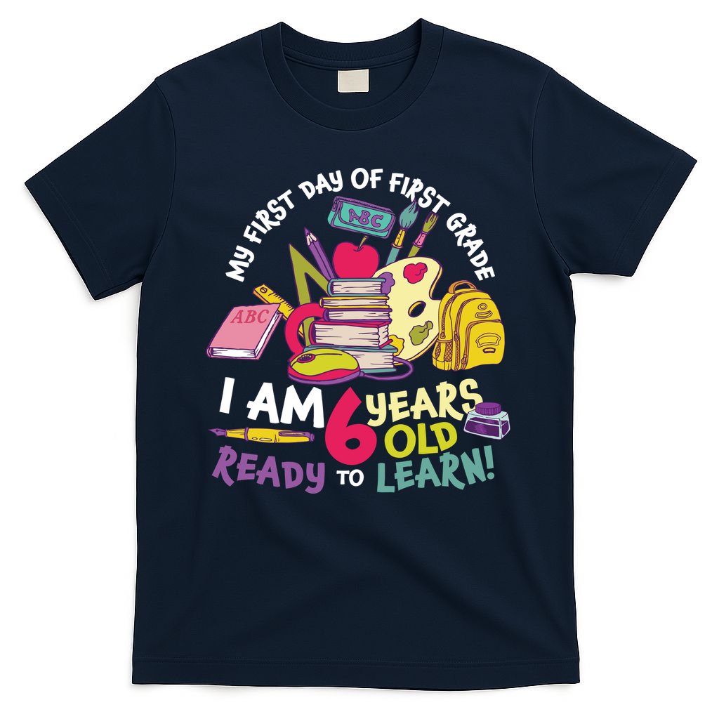 My First Day Of 1st Grade Back To School T-Shirt