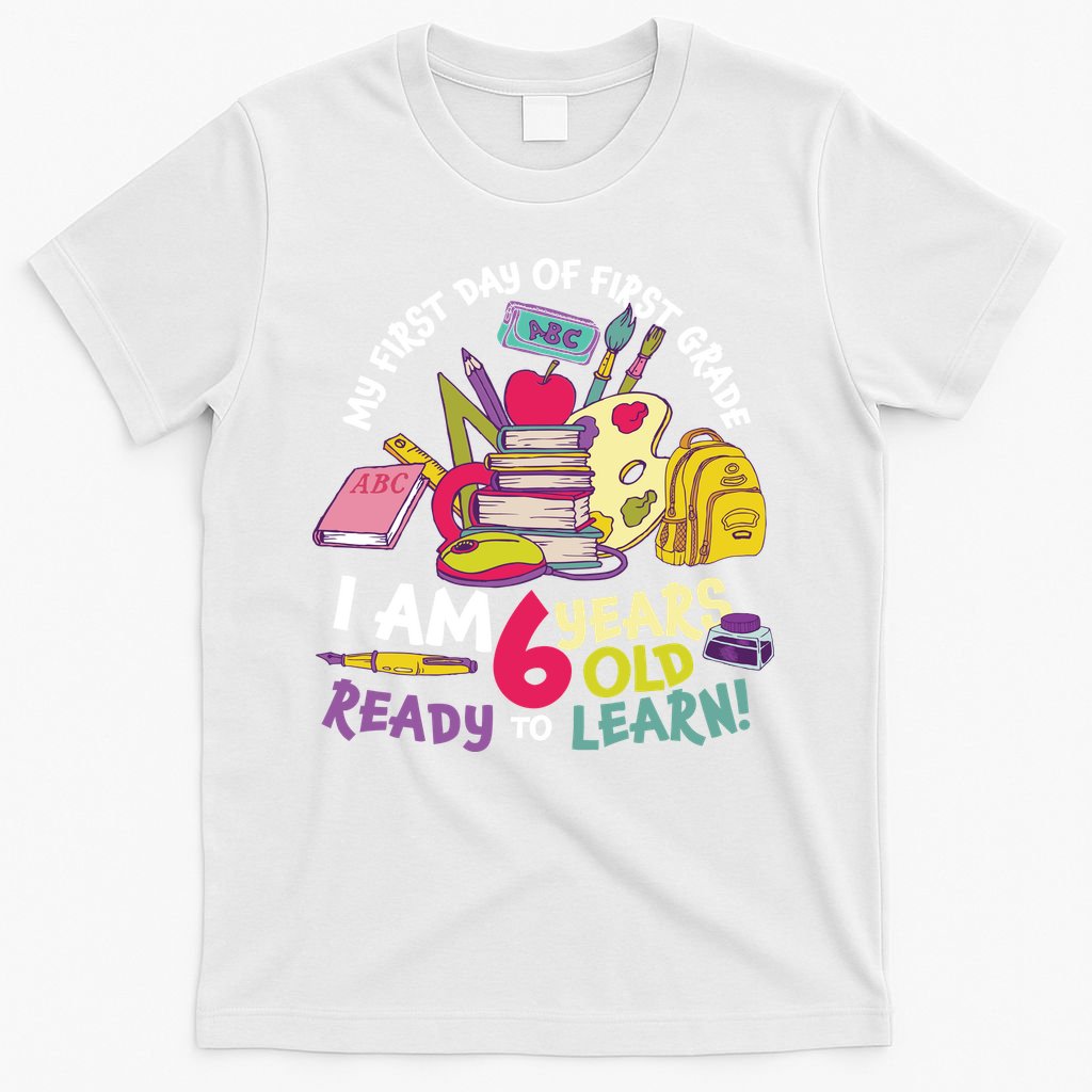 My First Day Of 1st Grade Back To School T-Shirt