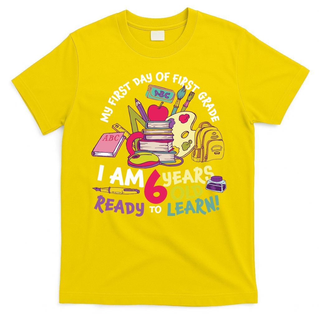 My First Day Of 1st Grade Back To School T-Shirt