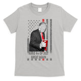 Donald Trump Make 4th Of July Great Again T-Shirt