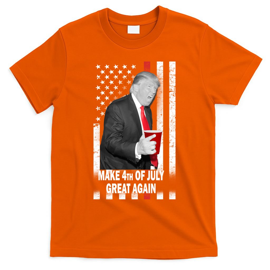 Donald Trump Make 4th Of July Great Again T-Shirt