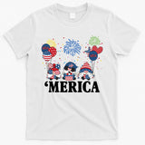 Merica Gnome 4th Of July Celebration T-Shirt