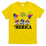 Merica Gnome 4th Of July Celebration T-Shirt