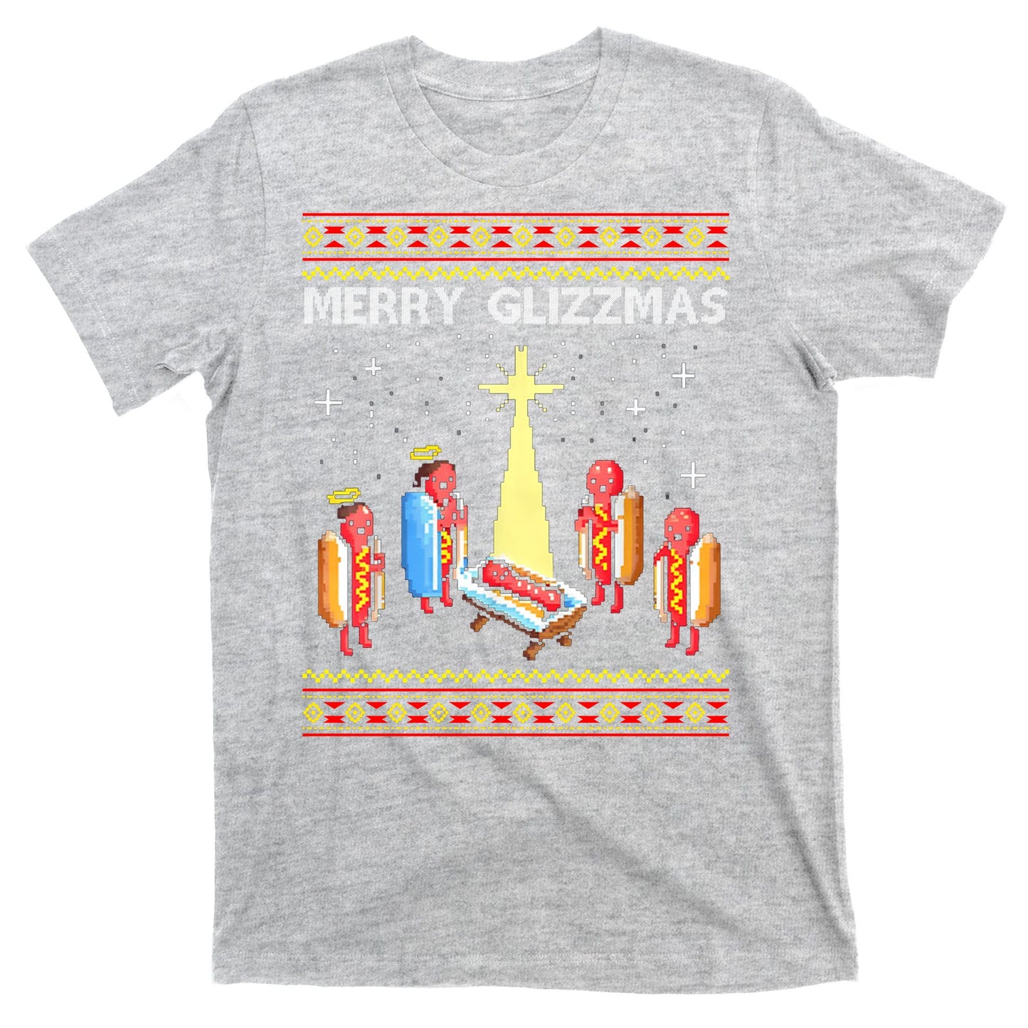 Merry Glizzmas Funny Christmas T-Shirt