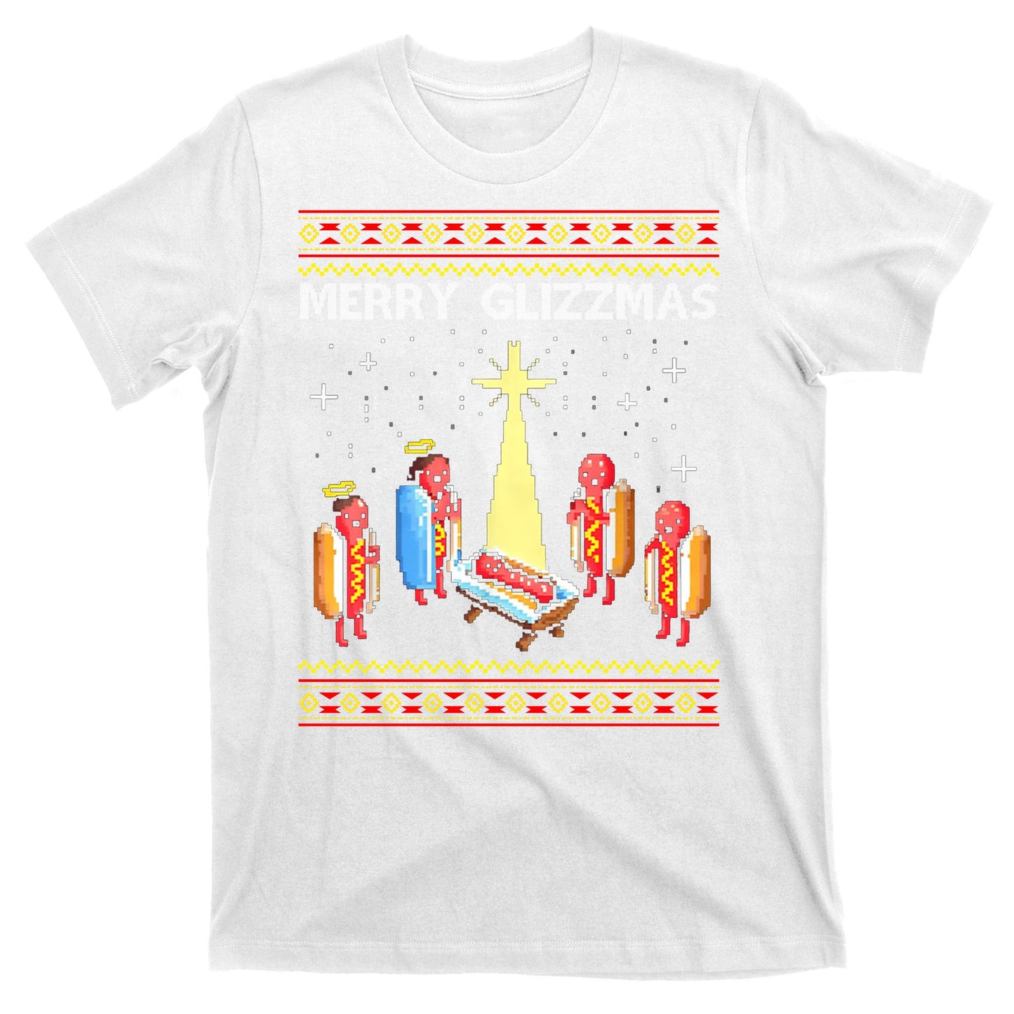 Merry Glizzmas Funny Christmas T-Shirt