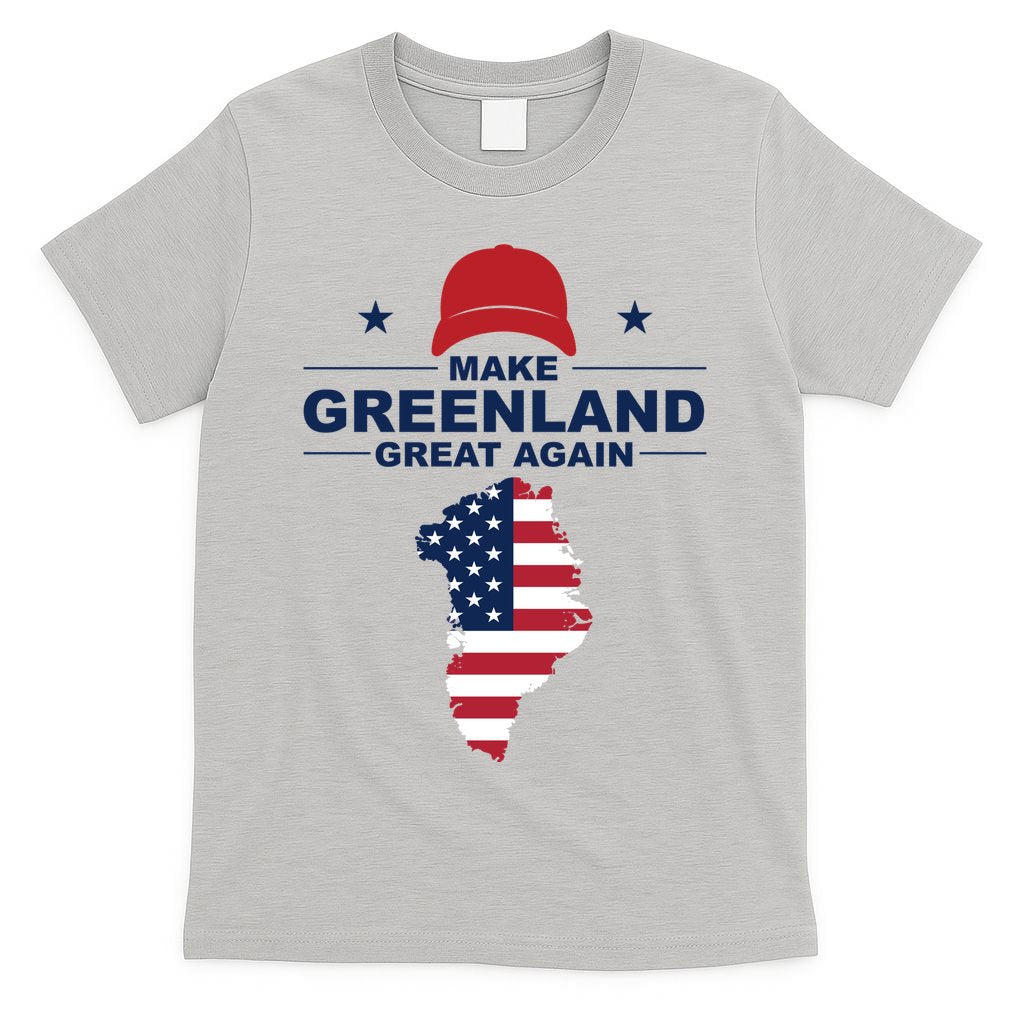 Make Greenland Great Again American Flag Trump T-Shirt